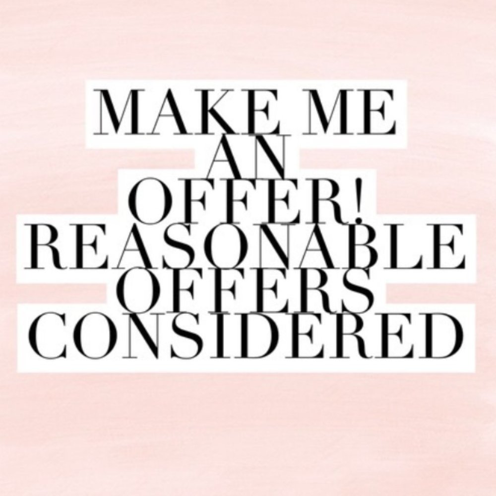 Accepting Reasonable Offers!